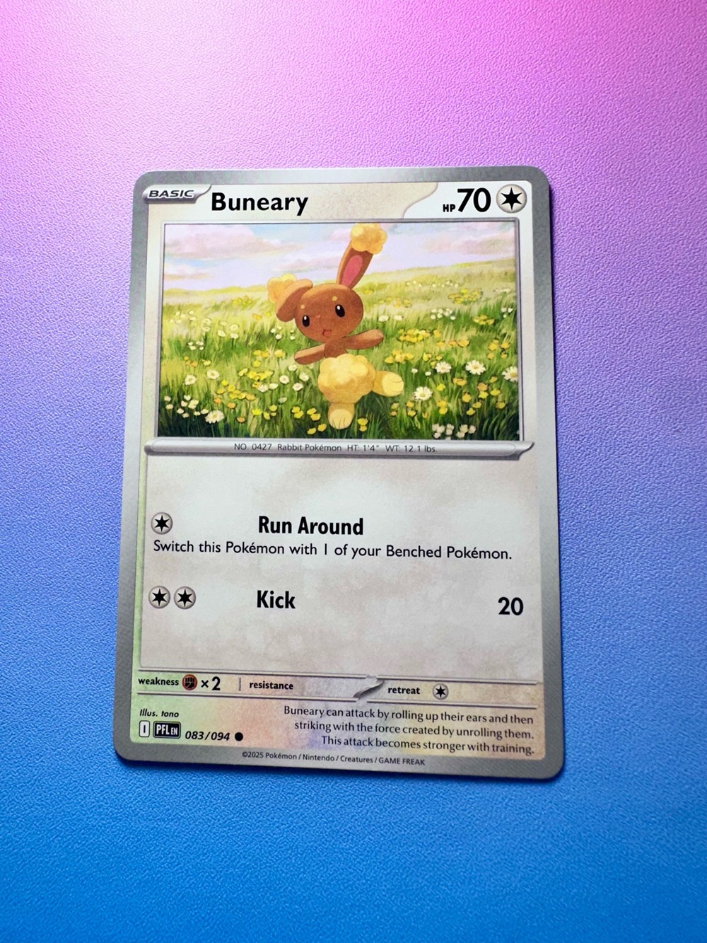 buneary - 083/094 (common) — pokemon: phantasmal flames